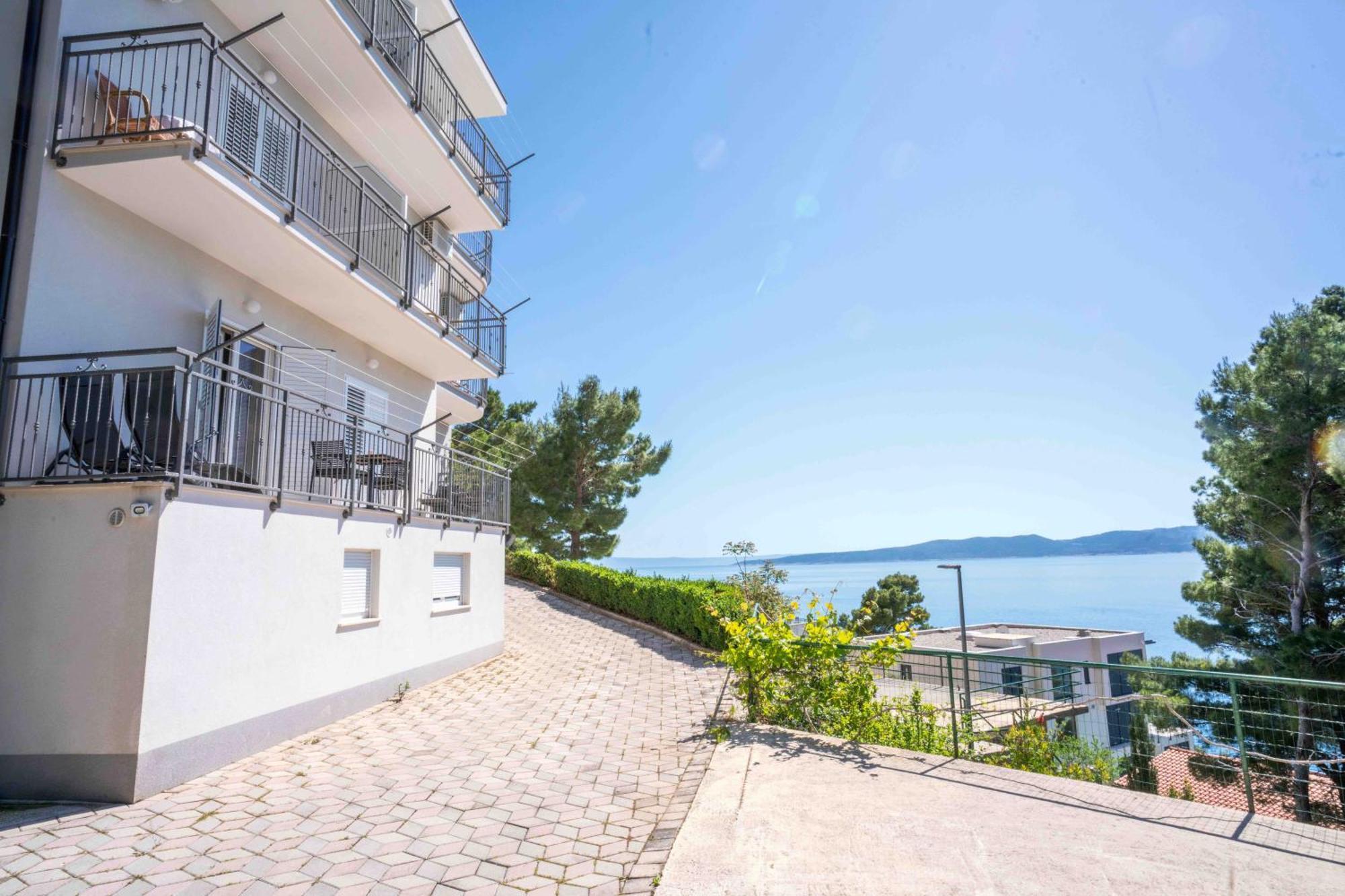 Sea View Apartment Gin Brela Værelse billede