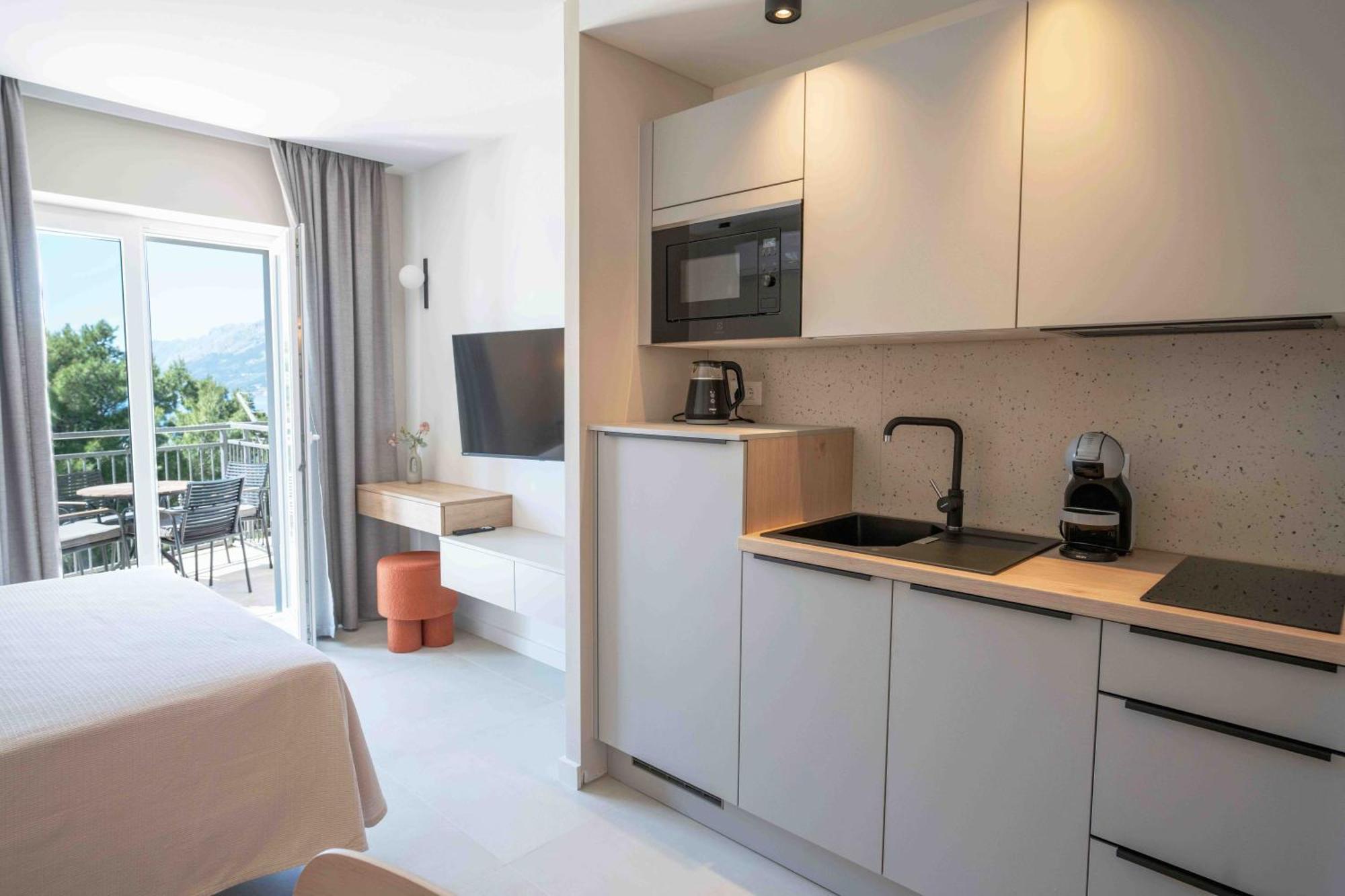 Sea View Apartment Gin Brela Eksteriør billede